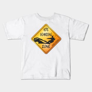 Kiteboarding zone East Coast Kids T-Shirt